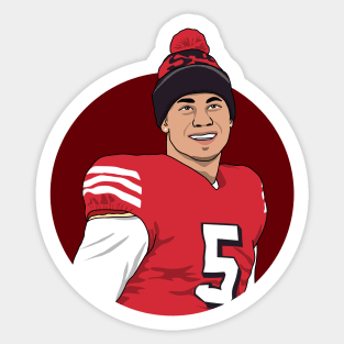 Lance the quarterback Sticker